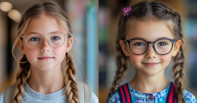 “Back-to-school means a fresh start—and new glasses! Get complete pair of eyeglasses for $149. Stylish, affordable, and perfect for the classroom! Don’t miss out on this limited-time offer!”

See in store for exceptions and details.